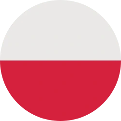 Flaga języka Polski dla Cudzoziemców